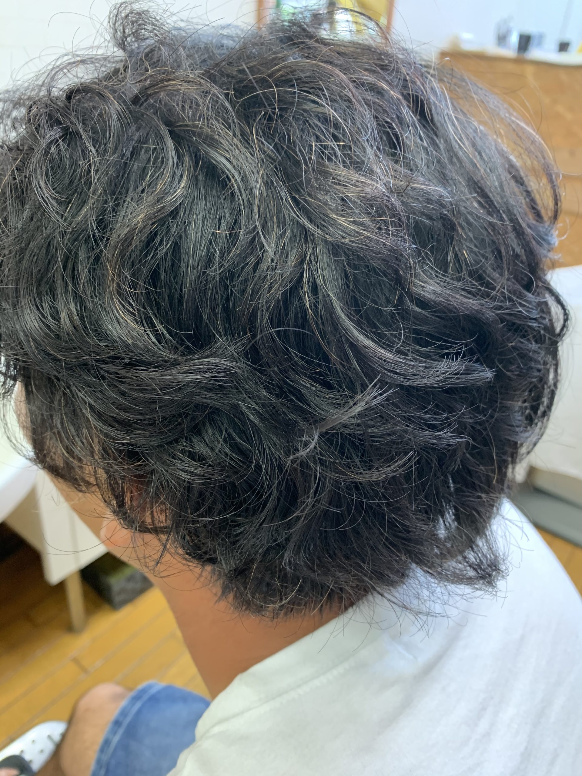 パーマをかけすぎても 悪くない Hair Salon Zac 佐賀県小城市の男性専用美容室